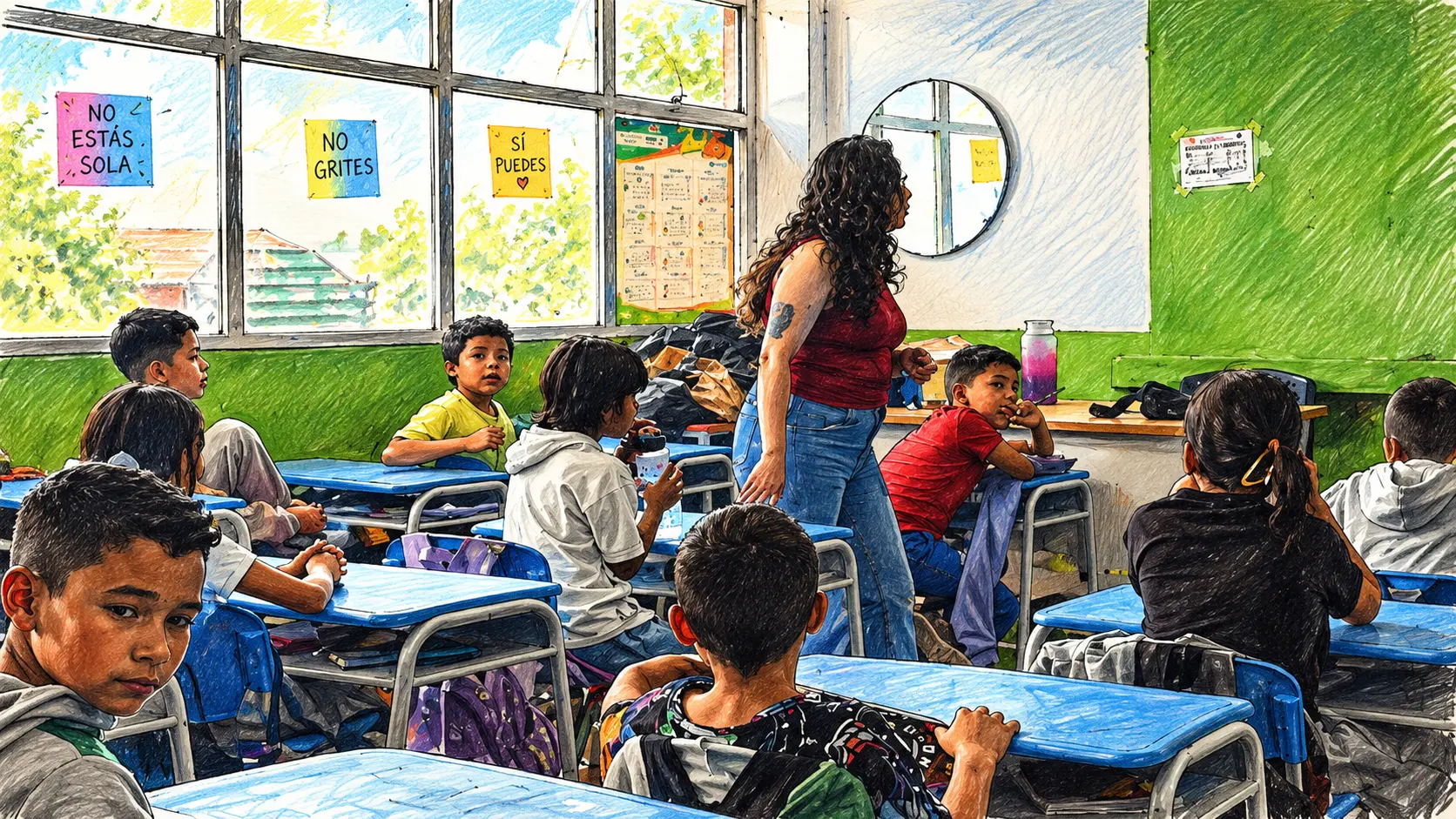 En un salón de clase, los conflictos también enseñan